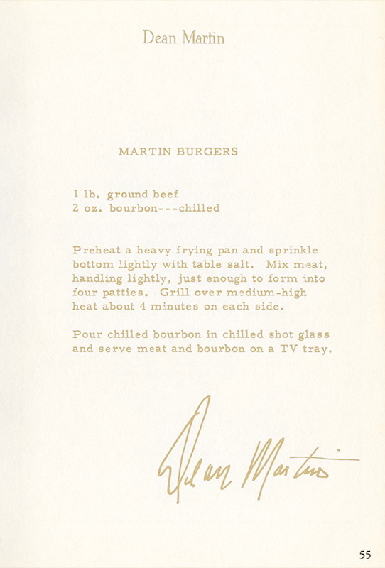 Recipe image for Martin Burgers